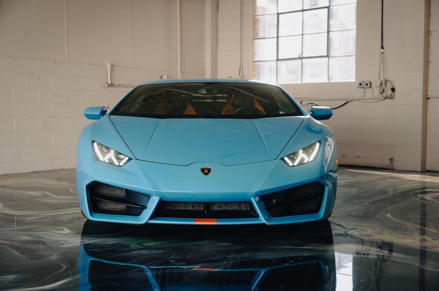 Lamborghini Huracan Light Blue