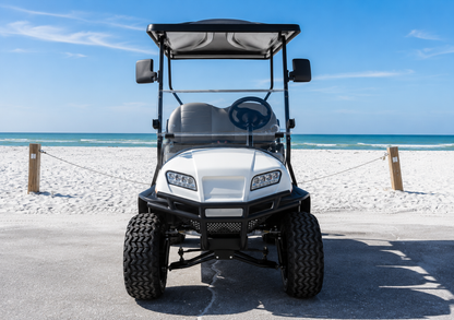 White Golf Cart 4 Seater